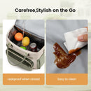 LOVEVOOK Insulated Lunch Box for Women, 13L Large Lunch Cooler Bag, Leakproof Tote with Cup Holder for Work, Picnic & College