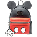 Loungefly x Mickey Suit Mini Saffiano Faux Leather Backpack