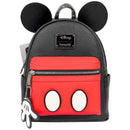 Loungefly x Mickey Suit Mini Saffiano Faux Leather Backpack