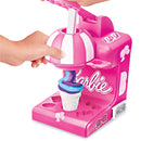 Barbie Softee Dough Ice Cream Playset with Ice Cream Maker, 4 Colors Modeling Compound, Press & Mold Mini Treats, Ages 3 and Up