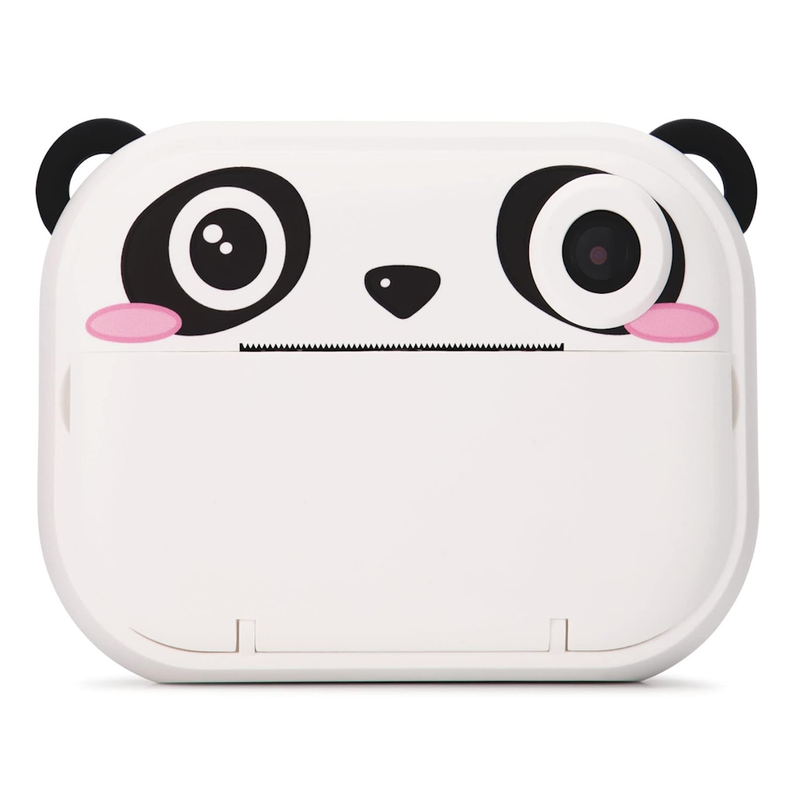 Instant Print Kids Digital Camera & Video Camcorder with Selfie Camera by Kidamento, Scavenger Hunt Momento Book, 32GB Memory Card - Model P