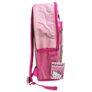 Hello Kitty 16" Pink School Backpack with front and side Pockets