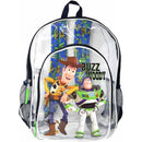 Fast Forward Toy Story Transparent 16" Backpack, boys, kids
