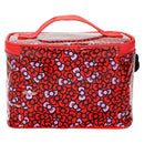Bioworld Hello Kitty Bows Clear Plastic Printed Cosmetic Case