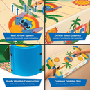 Disney Lilo & Stitch Wooden Tabletop Air Hockey Game, 2-Player, Ages 4+