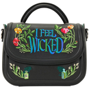 Loungefly Universal Wicked: Part Two Floral Crossbody Bag