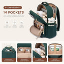 LOVEVOOK Laptop Backpack for Women with Pouch Pocket for Large Capacity,15.6 Inch Laptop Computer Bag Travel Backpack