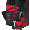 Loungefly Warner Brothers Friday The 13th I Heart Horror Mini Backpack