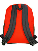 Disney Cars Lightning Mcqueen 16" Red Nylon School Backpack for Kids, with a front Pocket