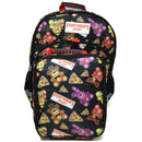 Five Nights at Freddys 16" Black Characters All Over Print Premium Backpack & Lunch Kit Set