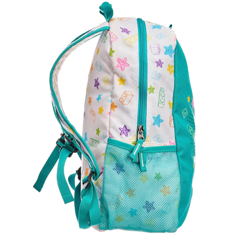 LEGO Iconic Unicorn Girl Kids School Backpack for Travel, On-the-Go, Back to School, with Adjustable Padded Straps