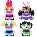 Fuggler Powerpuff Girls 9-Inch Plush Toy (Blossom) by ZURU – Funny Ugly Monster Stuffed Animal with Human-Like Teeth