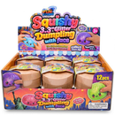 Fun Storm Viral Mystery Squishy Dumpling with Glitter 3.3" Stress Relief Fidget Sensory Toy for Kids Age 3+