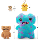 Fuggler Gold Fuggs by ZURU Funny Ugly Monster, Plush, Collectible, Toy (Gnawing Terror - Teeth) ages 3+