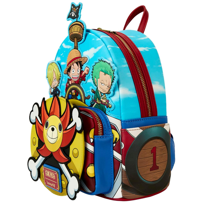 Loungefly One Piece Thousand Sunny Ship Mini Backpack