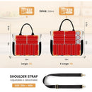 LOVEVOOK Insulated Lunch Box for Women, 13L Large Lunch Cooler Bag, Leakproof Tote with Cup Holder for Work, Picnic & College