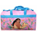 Pink Disney Moana Duffle Bag, for Travel, School, Sports, Daycare, or Vacation