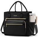 LOVEVOOK Insulated Lunch Box for Women, 13L Large Lunch Cooler Bag, Leakproof Tote with Cup Holder for Work, Picnic & College