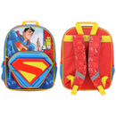 DC Superman Hero & Logo 14" Backpack for Boys