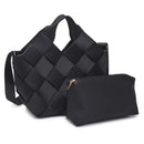 Resilience - Woven Neoprene Tote, Black