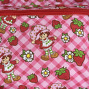 Strawberry Short Cake All Over Pink Nylon School Backpack 16" Bookbag for Girls