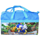 Blue Sonic the Hedgehog Duffle Bag, for Travel, School, Sports, Daycare, or Vacation