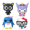 Funko Pop! Bitty: Sanrio - My Melody, Pochacco (Unicorn Party), Badtz-Maru, and Chase Mini Figure - 0.9 Inch (2.2 Cm)