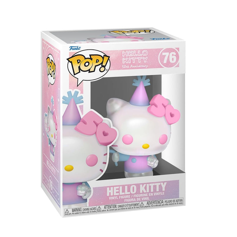 Funko POP! Sanrio Hello Kitty 50th with Balloons Collectable Vinyl Figure Perfect Gift Idea