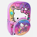 Hello Kitty 16" Shoulder Backpack with Lunch Bag