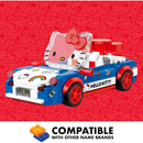 Sanrio Hello Kitty Brickcraft Convertible Building Block Set 294 Pcs