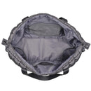 Globetrotter Quilted Nylon Puffer Travel Weekender Carbon