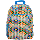 LEGO  Iconic Prints Kids School Backpack, for Travel, On-the-Go, Back to School with Adjustable Padded Straps