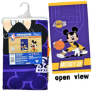 Mickey Mouse NBA LA Lakers Beach Towel