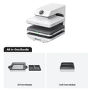 xTool WonderPress 3D Auto Heat Press, with a 3D Form Module and a Craft Oven Module