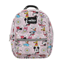 Disney Mickey and Friends 11" PU Leather Deluxe Pink Backpack for Everyday Function