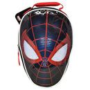 Spider-Man Mile Morals Kids Insulated Lunch Bag with Handle, Spidey Mask Lunch case for Boys