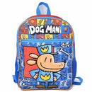 Fast Forward Dogman 16" Comic School Backpack with 1 Front Pocket, for Kids ages 4-10