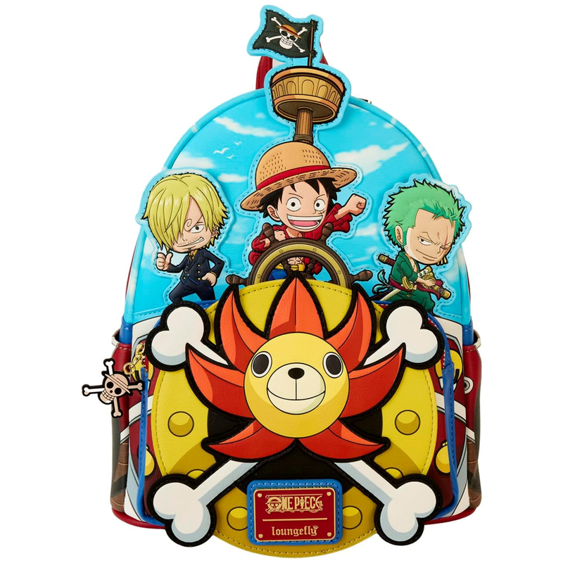 Loungefly One Piece Thousand Sunny Ship Mini Backpack