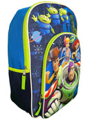 Toy Story Nylon Blue Kids 16" School Backpack for Girls and Boys ages 3+