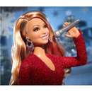 Barbie Signature Doll, Mariah Carey Holiday Collectible in Red Glitter Gown with Silvery Accessories