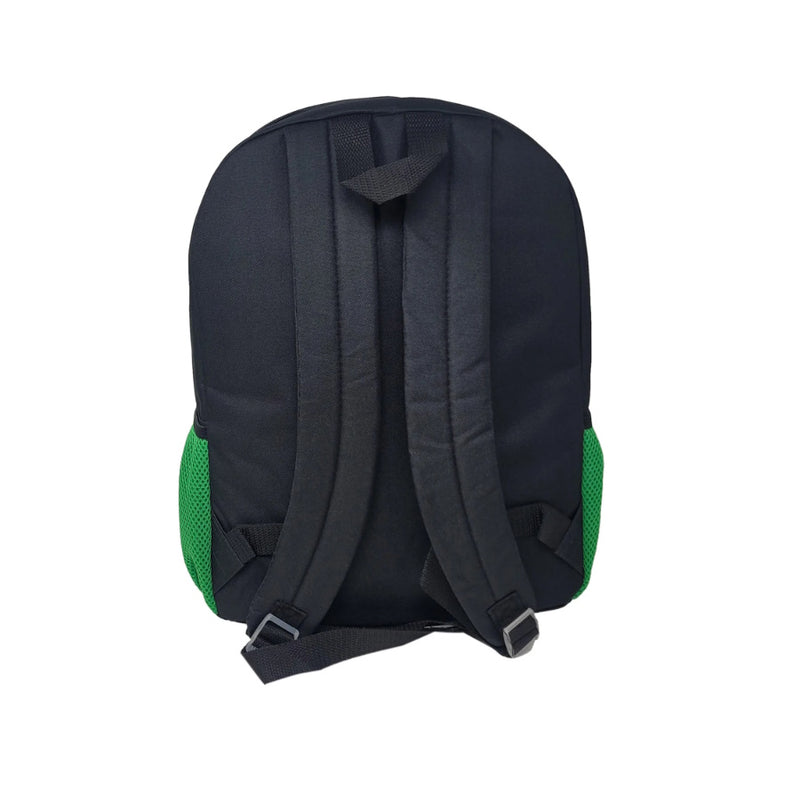 Minecraft Backpack 16" Creepers Front Pocket Boom TNT Green Boys Kids