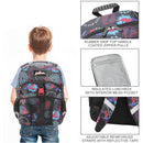 Bioworld Spider-Man Superhero & Webs 16" Premium Backpack & Lunch Kit Set for Boys