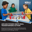 Transformers Wooden Electronic Air Hockey Table Game, 2-Player, Ages 4+