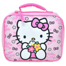 Fast Forward Kids Insulated Lunch Bag with Handle, Hello Kitty Rectangle Lunch Bag Design for Girls