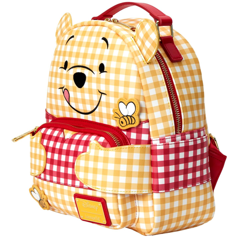 Loungefly DisneyWinnie The Pooh Gingham Mini Backpack