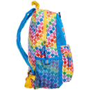 LEGO Rainbow Hearts Kids School Backpack, for Travel, On-the-Go, Back to School, with Adjustable Padded Straps
