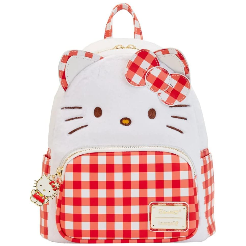 Loungefly Sanrio Hello Kitty Gingham Mini Backpack