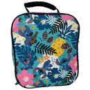 Disney Stitch all over print, bottom drop Lunch Bag for Kids age 3+, Unisex