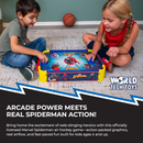 Marvel Spider-Man Electronic Tabletop Air Hockey Game, 2-Player, Ages 4+