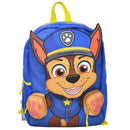 Paw Patrol Chase 3D Nylon Kids Bookbag, 16" Blue School Backpack for Boys ages 3+